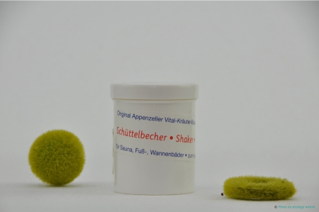 Schüttelbecher 125 ml für 100 % Badegenuss